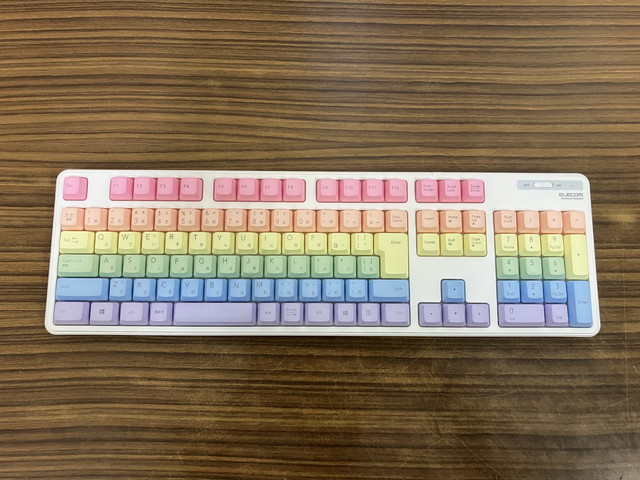 キーボードの染色の写真